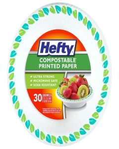 Hefty Compostable 12oz Bowl 30ct