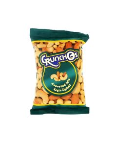 Crunchos Assorted Mixed Nuts Roasted with Salt- 100gms