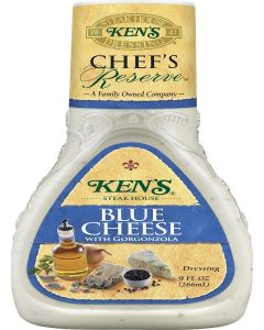 Archway Ken's Steak House Chef's Reserve Blue Cheese W/Gorgonzola Dressing, 9 Ounce