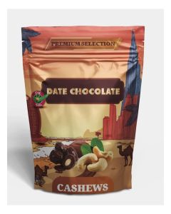 Day Veta Premium Date Chocolate with Cashews – Chocolate Covered Dates with Cashew Filling – Premium Selection Sweet Snack 400Gm