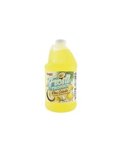 Snappy Frosti Tropics Pina Colada Slushie Mix 12 Gallon Slushy Syrup for Machines Granita Cocktails and Blended Drinks