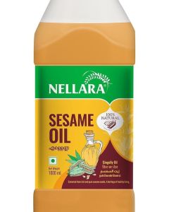 Nellara 100% Natural Gingelly Sesame Oil - 1 Liter