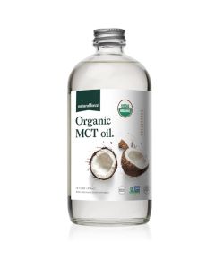 Natural Force Organic MCT Oil Pure Glass Bottle Made from 100 Virgin Coconut Oil Certified Keto Paleo Kosher Vegan NonGMO Lab Tested for Quality and Purity 16 Ounce