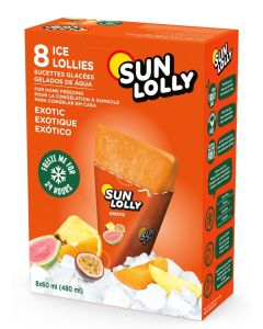 Sunlolly Exotic Lolly for Home Freezing 60ml x 8