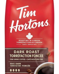 Tim Hortons 100% Arabica Dark Roast Ground Coffee, 300g
