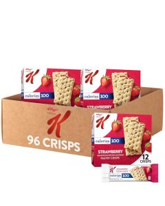 Special K Bar Pastry Crisps Breakfast Bars 100 Calorie Snacks Strawberry 8 Boxes 96 Count