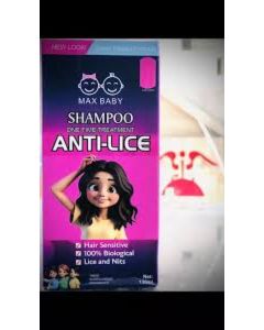 Max Baby Shampoo Anti Lice 130 ml