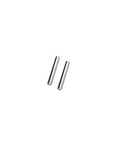 Linkidea 2 Pack Stainless Steel Cigar Case Tube Silver Up to 52 Ring Gauge Airtight Seal Portable Snap Closure
