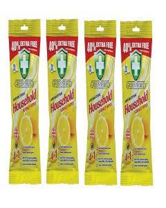 Greenshield Anti Bacterial Household Surface Wipes 70's - Pack of 4