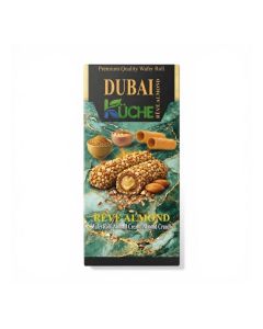 Kuche Dubai Chocolate Rewe Almond Wafer Roll- 80gms