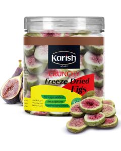 Karish Crunchy Bites Freeze Dried Fig / Dried Fruit / No Added Sugar, Great healthy Snack