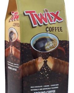 White Coffee Twix Chocolate & Caramel Flavored Ground Coffee - 10 Ounce Bag