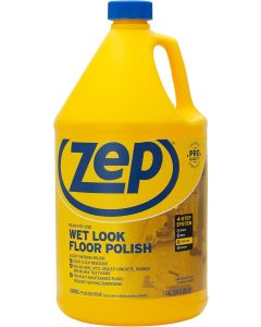 Zep WetLook Floor Polish 1 Gallon ZUWLFF128 Long Lasting Shine