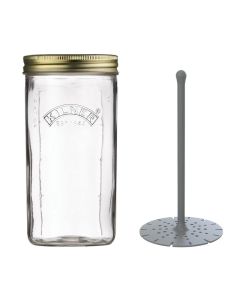 Kilner Pickle Jar with Lifter 1 Litre
