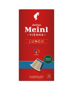 Julius Meinl Vienna Lungo Classico Coffee Capsules - Nespresso Compatible (Pack of 1)