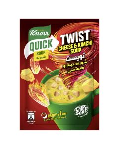 Quick Soup Twist Cheese And Kimchi Ready In 1 Minute No Added Preservatives Or Artificial Colors
