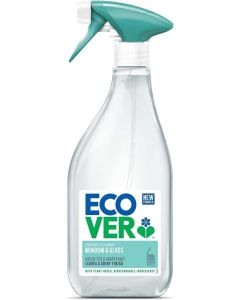 Ecover Window and Glass Cleaner Green Tea and Grapefruit Scent 500 ml Streak Free Glass Cleaner
