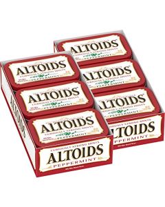Altoids Classic Peppermint Breath Mints 176 Ounce Pack of 12