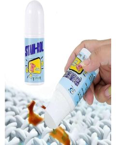 CRENTROVA Portable Fabric Stain Remover Pen / Instant Oil & Dirt Cleaning Pen for Clothes, Upholstery, Bags / On-the-Go Fabric Stain Cleaner / Travel Size (50ml)