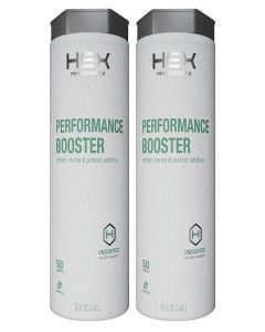 HEX Performance Fabric Booster, Unscented, 100 Loads (Pack of 2) – Activewear Fabric Conditioner Alternative for Softness, Stretch & Odor Control, Sensitive Skin Safe, HE Compatible, Eco-Friendly