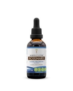 Secrets of the Tribe Rosemary AlcoholFree Liquid Extract Rosemary Rosmarinus Officinalis Dried Leaf Tincture Supplement 2 FL OZ
