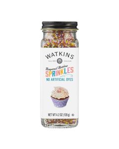 Watkins Gourmet Decorating Sprinkles Rainbow Nonpareils 42 Oz Jar 1 Count