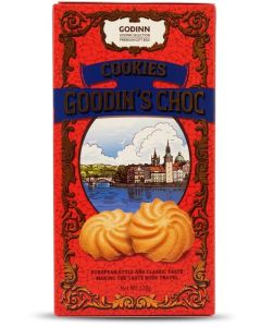 Goodin's Choc Premium Butter Cookies Gift Box 120g