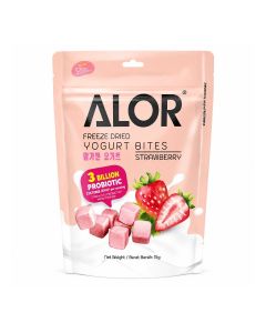 ALOR Freeze-Dried Strawberry Yogurt Bites, 15 g