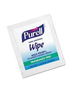 Premoistened Sanitizing Hand Wipes Towelettes Individually Wrapped 100box
