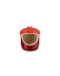 Le Creuset Stoneware Salt Crock 10 oz Cerise