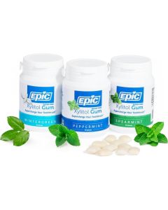 Epic Sugar-Free Xylitol Chewing Gum - Assorted Flavors