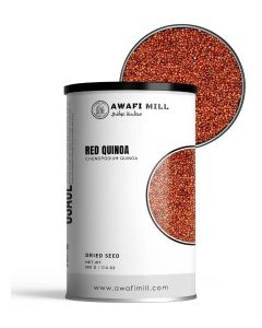 AWAFI MILL Red Quinoa Seeds 500 g / 17.6 Oz / Premium Whole Grain / Nutty Flavor & Firm Texture / Ideal for Salads, Bowls & Cooking / Naturally Gluten-Free Grain
