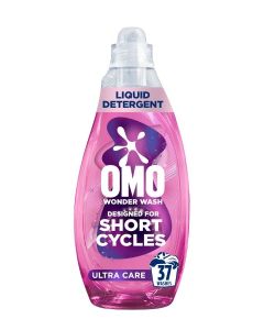 Wonder Wash Liquid Laundry Detergent Ultra Care for Short Cycles Stain Removal in 15 Minutes