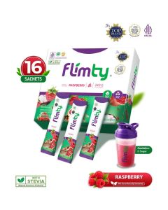 Flimty Fiber Drink – Raspberry – 16 Sachets
