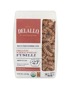 DeLallo Pasta Whole Wheat Fusilli 27 16 oz