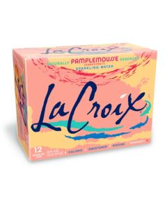 La Croix Sparkling Water Grapefruit 12 Fl Oz Pack of 12