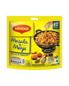 MAGGI Masala-ae-Magic Vegetable Masala, 72g Pouch (6g x 12 Sachets) / All in One Masala for Dry Vegetables, Paneer, Dal & More