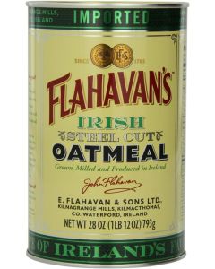 Flahavan's Irish Steel Cut Oatmeal - 28 oz Canister