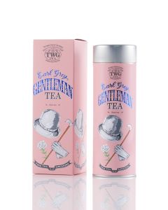 Earl Grey Gentleman / Loose Leaf Black Tea Blend in Haute Couture Tea Tin Gift, 100g