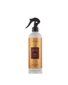 Hamidi Natural Oud Non-alcoholic Home Air Freshener Spray 480ml, Pleasant Scent
