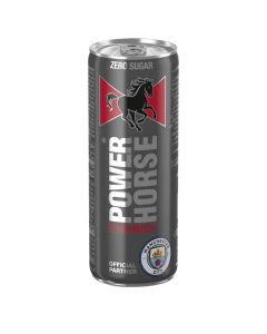 Power Horse Energy Drink with Zero Sugar Can- 250ml