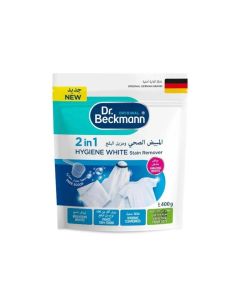 Dr Beckmann 2 in 1 Hygiene White Stain Remover Powder- 400gms