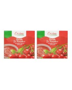Italian Passata Di Pomodoro, 2 X 500G, Smooth Tomato Puree For Pasta Pizza And Cooking