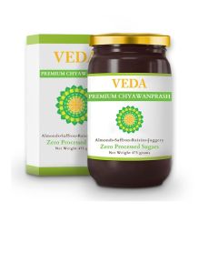 Veda Premium Chyawanprash Jaggery Based Sugar Free Chyawanprash 475 Gms Enriched with Almonds and Saffron