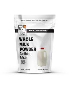 Its Just Whole Milk Powder 2lbs rBSTrBGH Hormone Free Shelf Stable Just Add Water Made in USA Dry Milk Powder 32oz