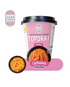 Korean Ricecake Topokki Carbonara