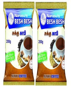 Narasus Besh Besh Sukku Coffee 200 Gram -Pack Of 2/Ground/Packet