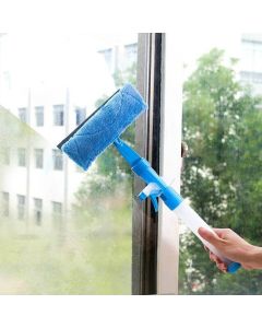 FYCAN Spray Washer Wiper 3 Functions in 1 Perfect Household Cleaner Tool for Bathroom Plastic Cleaner for Glass Shower Doors Car Window Home Washer for Mirror Bathroom Cleaner_Multicolor