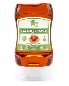 Mrs Taste Salted Caramel Syrup, Natural & Vegan, Gluten-Free, Sugar-Free, Low Calorie, 280g