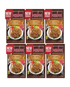 Bamboe - Mie Goreng/Indonesian Fried Noodle - 6 x 1.6 oz